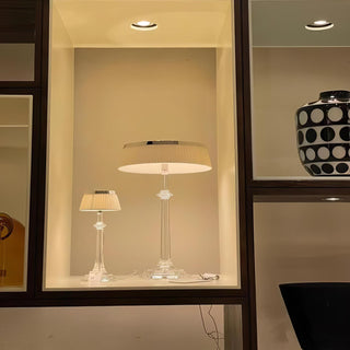 Haloza Lampe de Table en Tissu Luxueuse