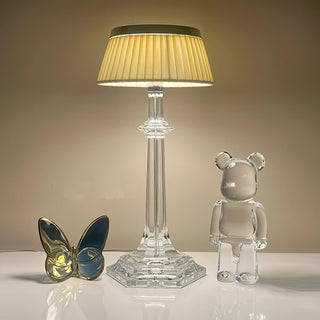 Haloza Lampe de Table en Tissu Luxueuse