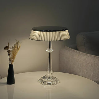 Haloza Lampe de Table en Tissu Luxueuse