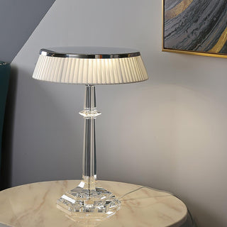 Haloza Lampe de Table en Tissu Luxueuse