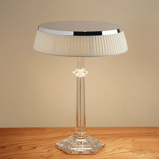 Haloza Lampe de Table en Tissu Luxueuse