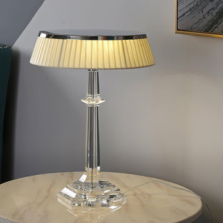 Haloza Lampe de Table en Tissu Luxueuse