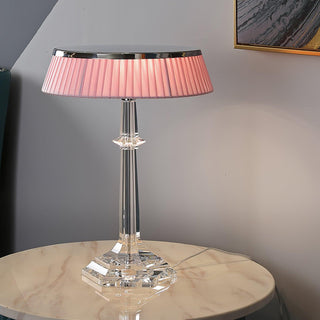 Haloza Lampe de Table en Tissu Luxueuse