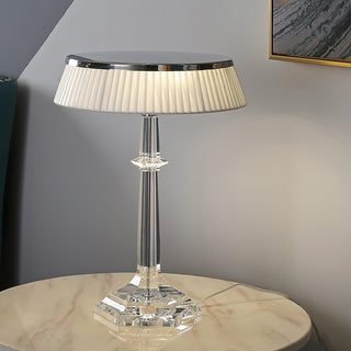 Haloza Lampe de Table en Tissu Luxueuse