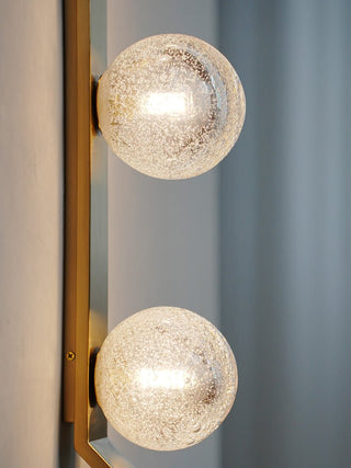 Vertical Balls Bar Sconce-Neutral Decor