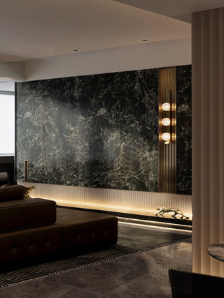Vertical Balls Bar Sconce-Neutral Decor