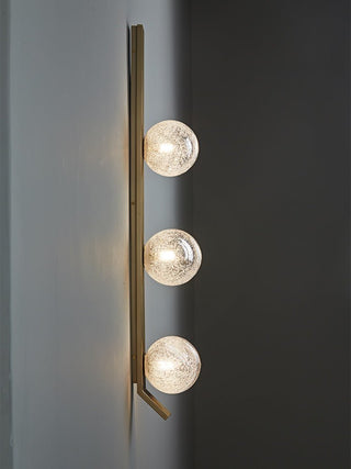 Vertical Balls Bar Sconce-Neutral Decor