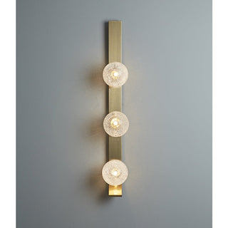 Vertical Balls Bar Sconce-Neutral Decor