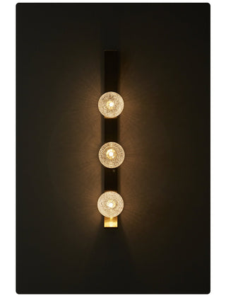 Vertical Balls Bar Sconce-Neutral Decor