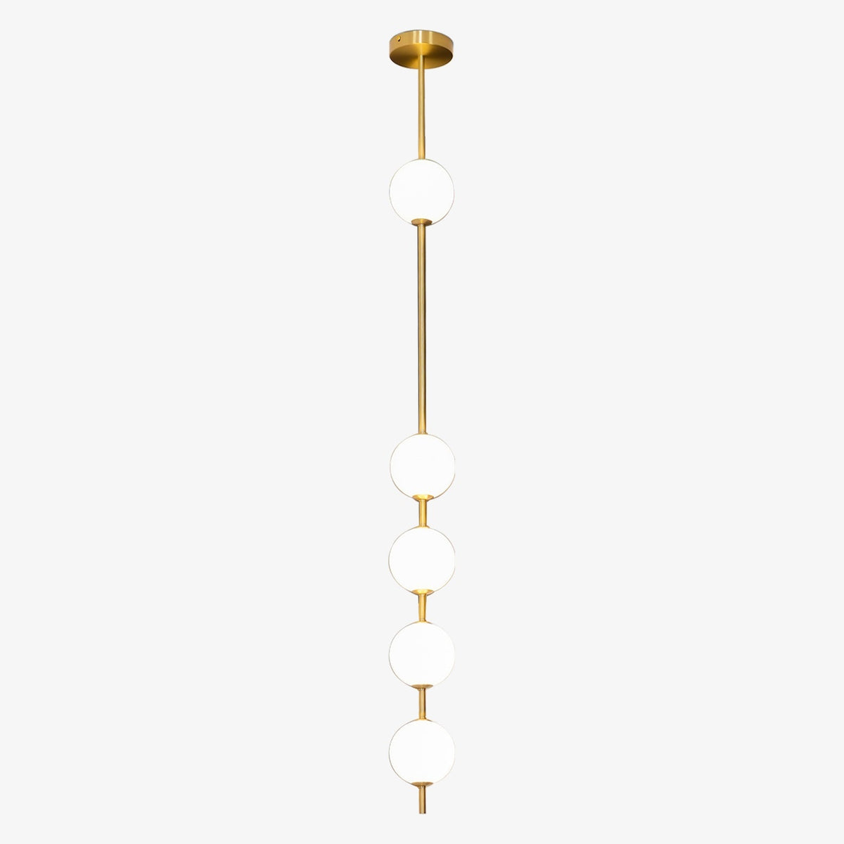 Halo Lampe suspendue moderne en laiton