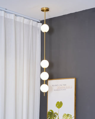 Halo Lampe suspendue moderne en laiton