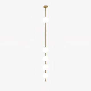 Halo Lampe suspendue moderne en laiton
