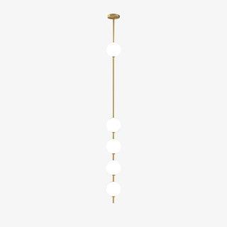 Halo Lampe suspendue moderne en laiton