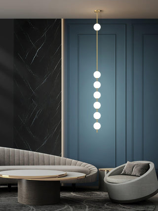 Halo Lampe suspendue moderne en laiton