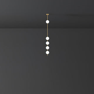 Halo Lampe suspendue moderne en laiton