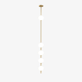 Halo Lampe suspendue moderne en laiton