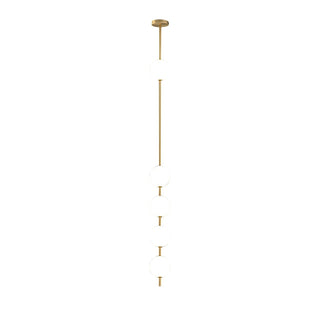Halo Lampe suspendue moderne en laiton