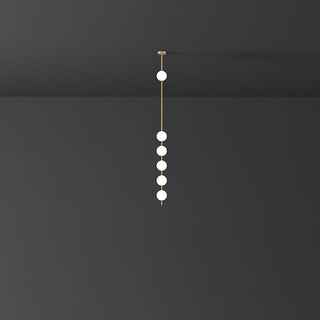 Halo Lampe suspendue moderne en laiton