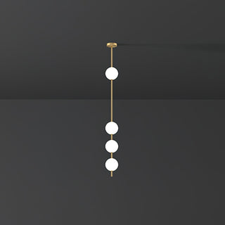 Halo Lampe suspendue moderne en laiton