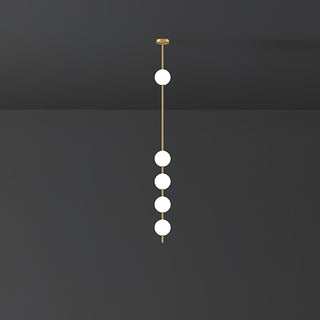 Halo Lampe suspendue moderne en laiton