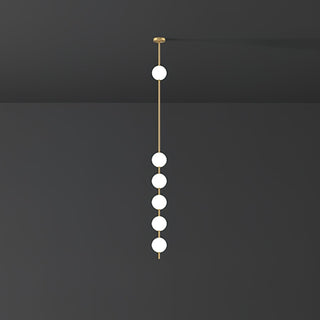 Halo Lampe suspendue moderne en laiton
