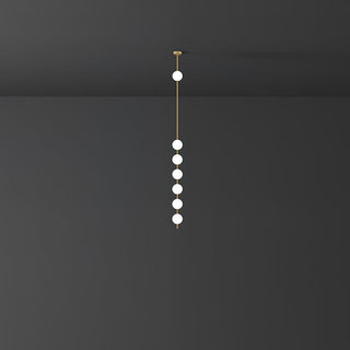 Halo Lampe suspendue moderne en laiton
