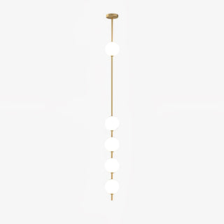 Halo Lampe suspendue moderne en laiton