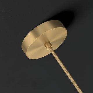 Velloran Lampe suspendue en laiton et plastique