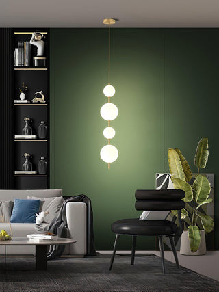 Velloran Lampe suspendue en laiton et plastique