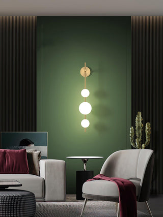 Lustra Applique Murale Globe Vertical Minimaliste