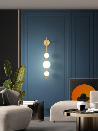 Lustra Applique Murale Globe Vertical Minimaliste
