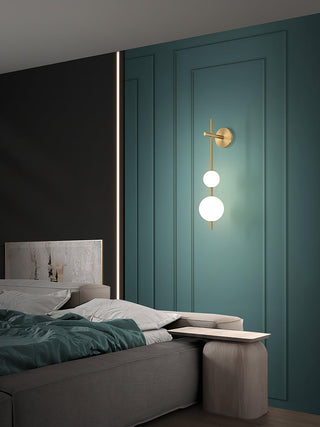 Lustra Applique Murale Globe Vertical Minimaliste