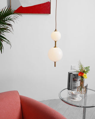 Velloran Lampe suspendue en laiton et plastique