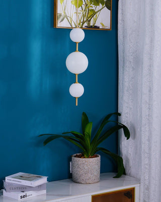 Velloran Lampe suspendue en laiton et plastique