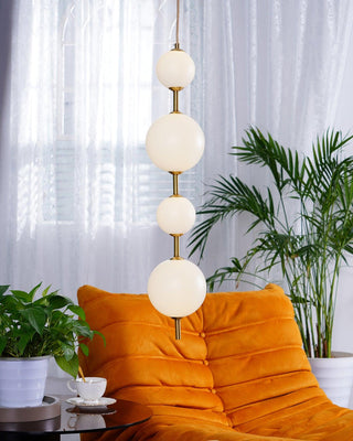 Velloran Lampe suspendue en laiton et plastique