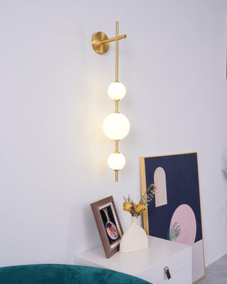 Lustra Applique Murale Globe Vertical Minimaliste