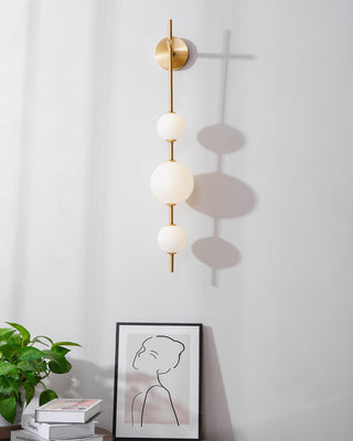 Lustra Applique Murale Globe Vertical Minimaliste
