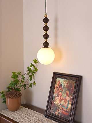 Golie Suspension en Bois Minimaliste