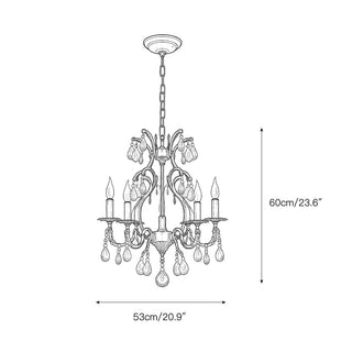 Delmoria Lustre en Cristal Vesper