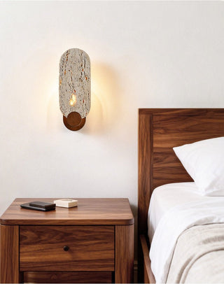 Vesper Travertine Wall Light-Neutral Decor