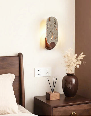 Vesper Travertine Wall Light-Neutral Decor