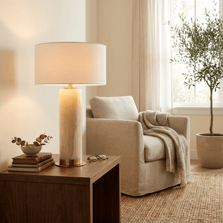 Vesper Onyx Table Lamp-Neutral Decor