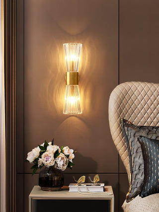 Elyral Lampe Murale Artistique en Cristal