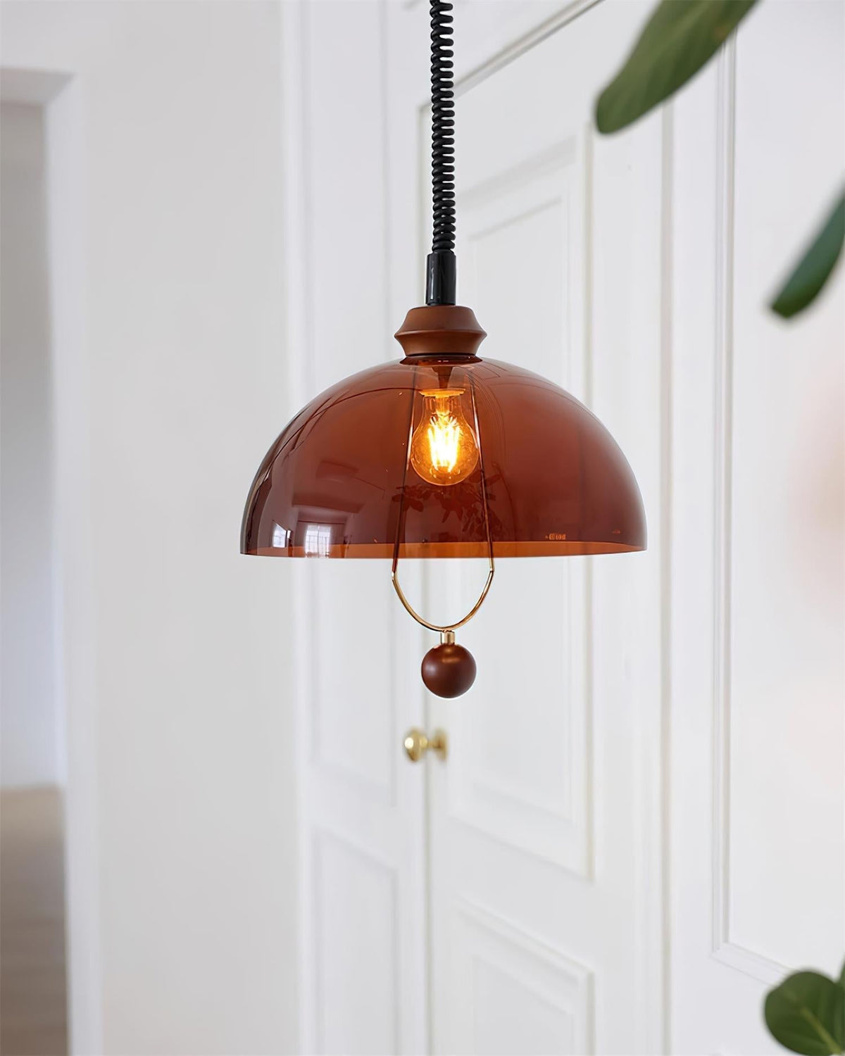 Orlena Glass Pendant Lamp-Neutral Decor