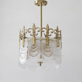 Cashaor Lustre Cristal Laiton Luxe Postmoderne-Luire