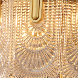 Cashaor Lustre Cristal Laiton Luxe Postmoderne-Luire
