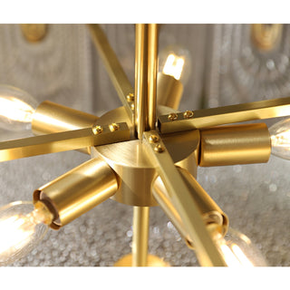 Cashaor Lustre Cristal Laiton Luxe Postmoderne-Luire