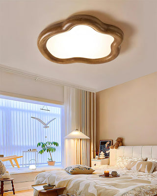 Blyno Lampe Plafonnier en Bois Nuage-Luire