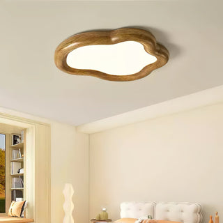 Blyno Lampe Plafonnier en Bois Nuage-Luire