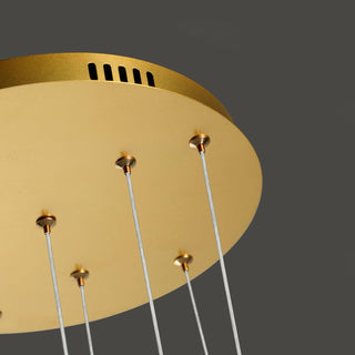 Lustra Lustre Villa Forci Suspension Argentée Moderne